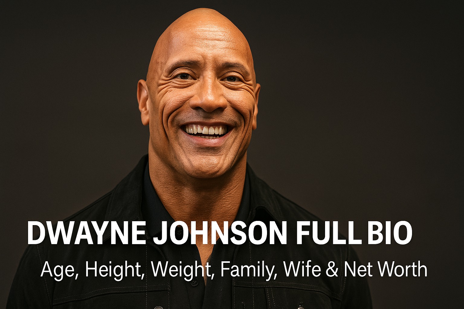 Dwayne Johnson Full Bio: Age, Height, Weight, Family